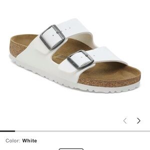 Birkenstock White Sandals